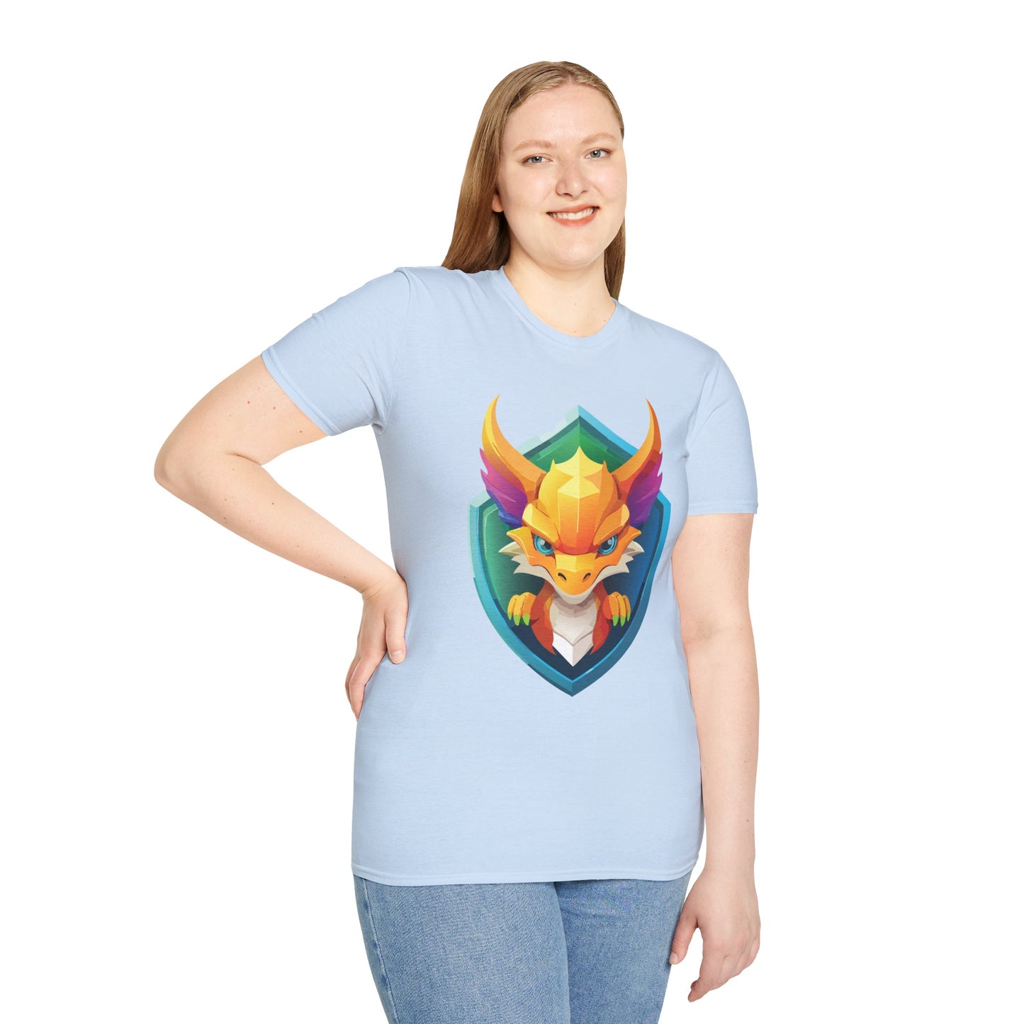 Dragon T Shirt, Dragon Shirt, Shirt with Animals, Animal Shirt