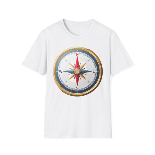 Compass T Shirt, Compass Shirt, Shirt with Compass, Navigator Shirt