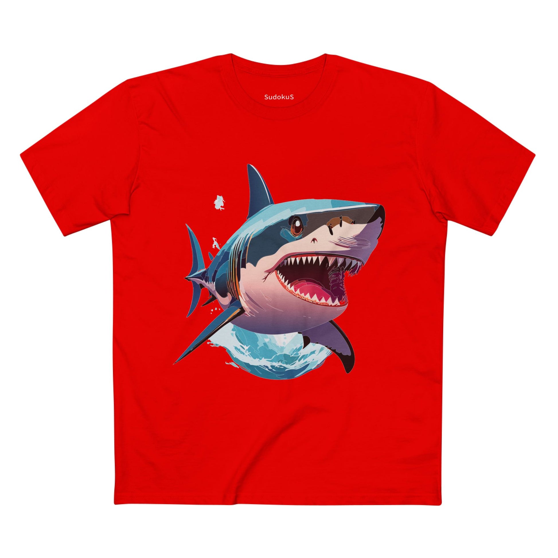 Animal Shirt, Shark Shirt - SudokuS