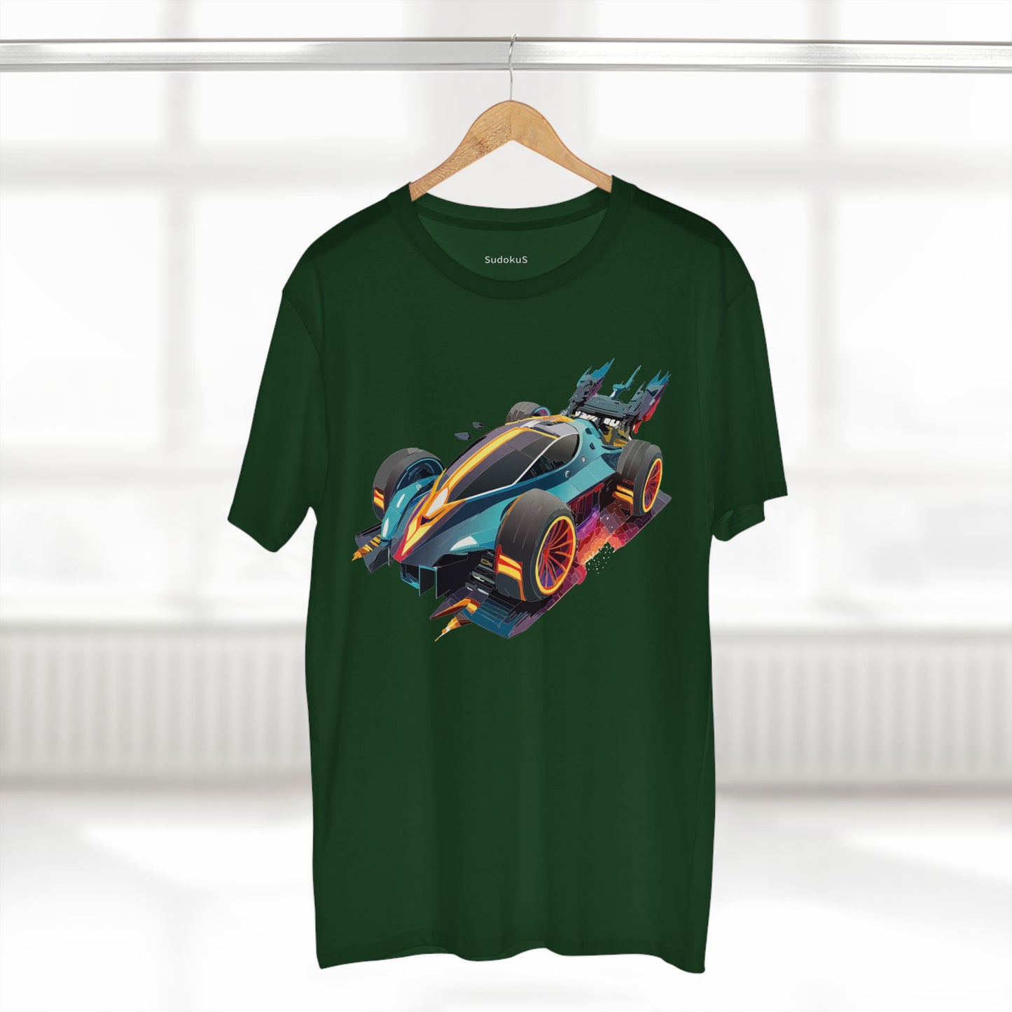 Car Shirt Hot Wheels Tee Crew Neck Unisex Premium Cotton With Unique Art Design Regular Fit