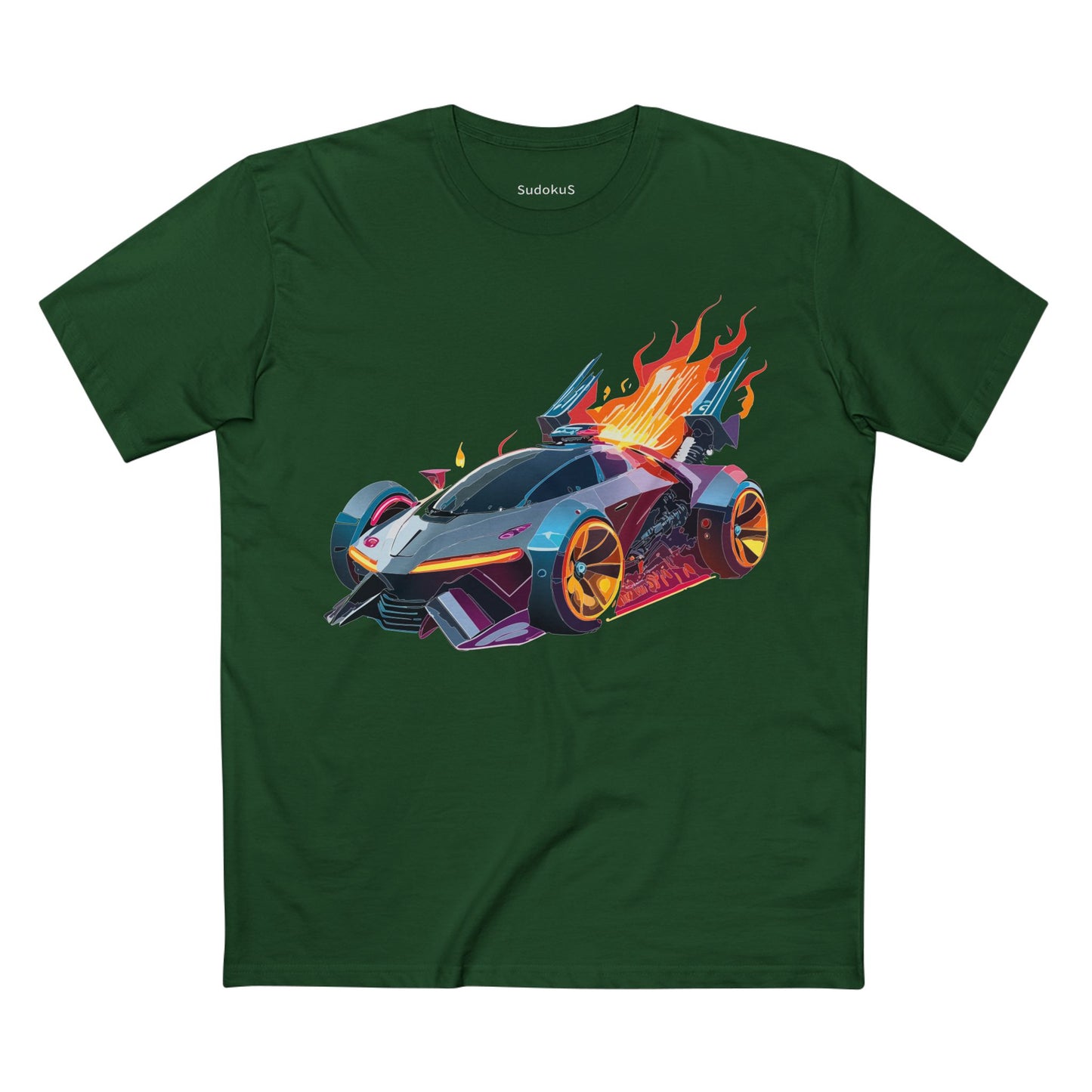 Car Shirt Hot Wheels Unisex Premium Cotton Tee With Unique Art Design Regular Fit Crew Neck