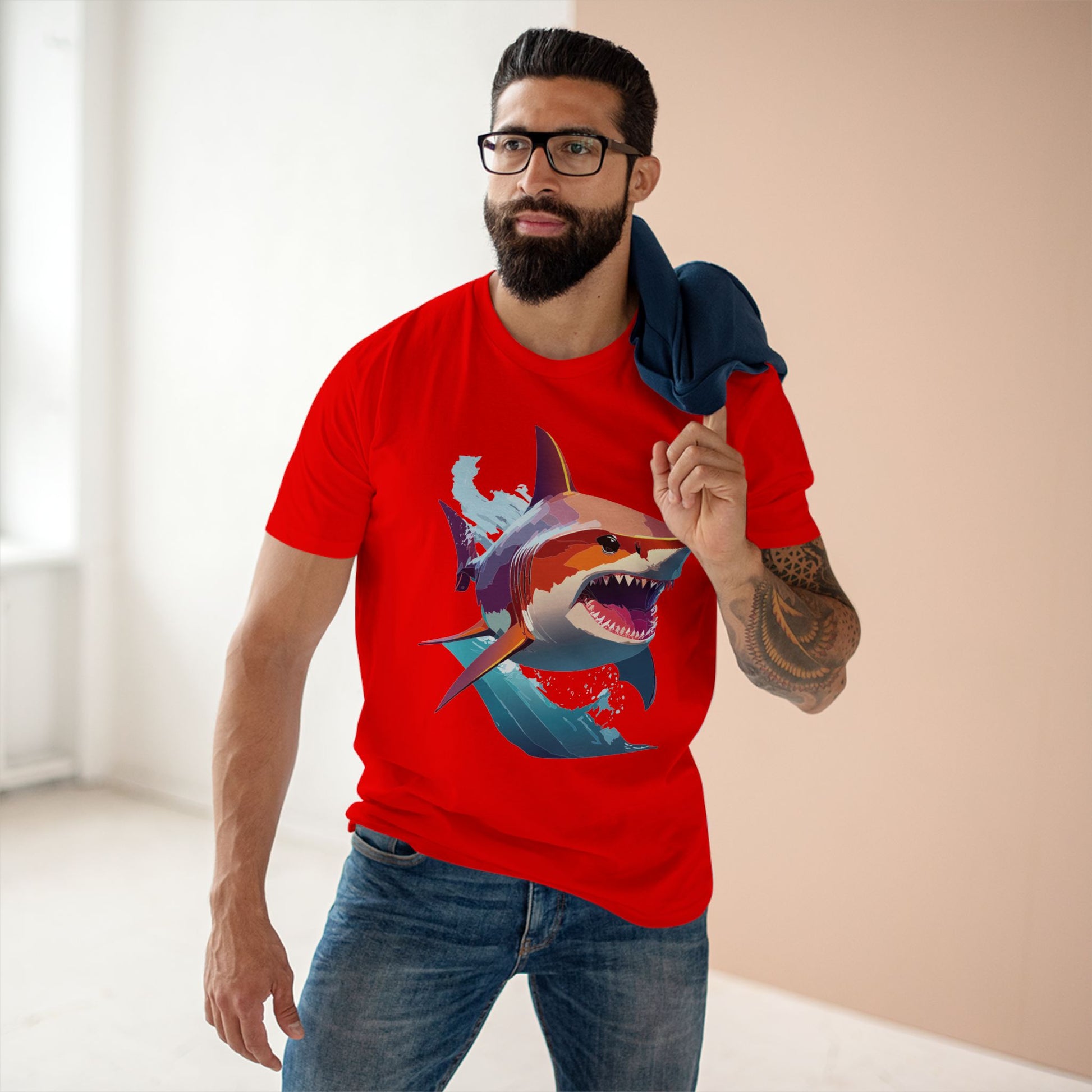 Animal Shirt, Shark Shirt - SudokuS