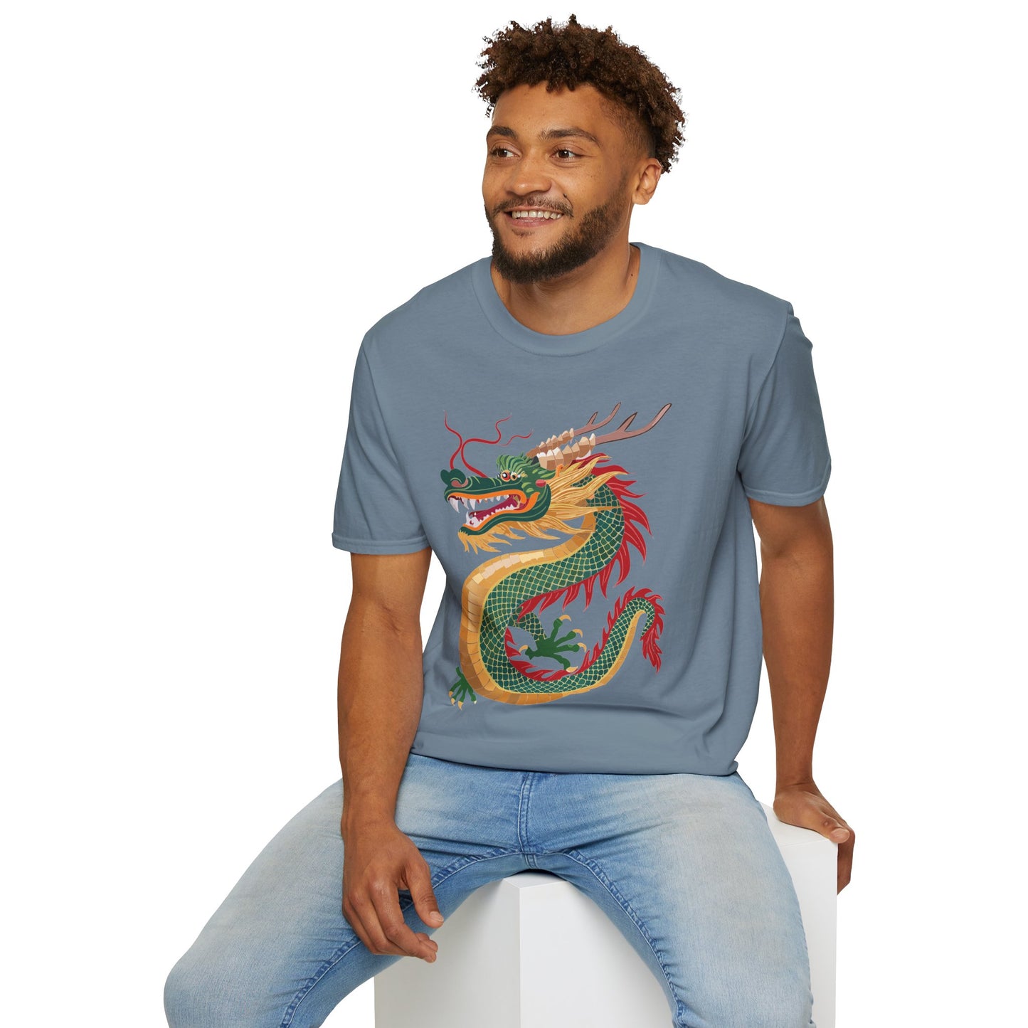 Dragon T Shirt, Dragon Shirt, Shirt with Animals, Animal Shirt