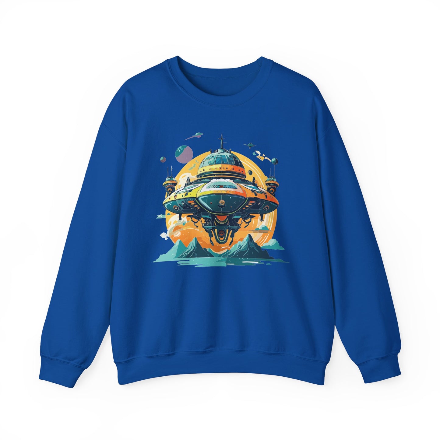 Space Shuttle Sweatshirt, Cosmic Sweatshirt, Astronaut Sweatshirt, Space Cosmic Sweatshirt