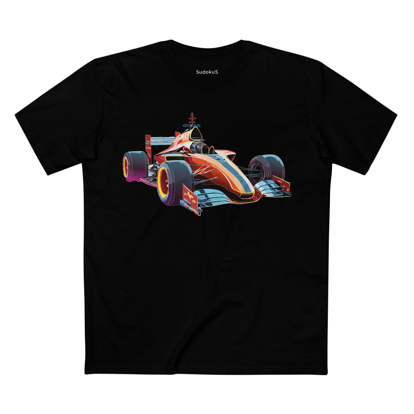 Unisex Car and Hot Wheels Shirt Premium Cotton Tee with Unique Art Design Graphic Illustration
