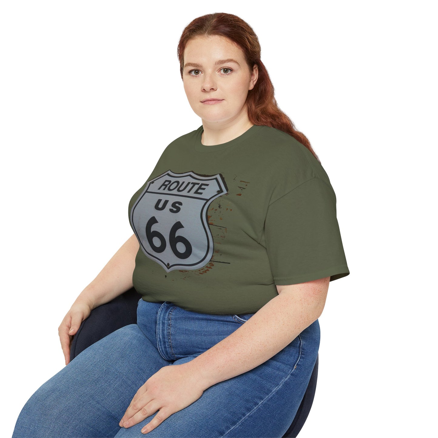 Route 66 Tee Shirt, Route 66 Graphic T‑Shirt, Vintage Graphic T-Shirt, Art Design Shirt, Route 66 US Tee Shirts