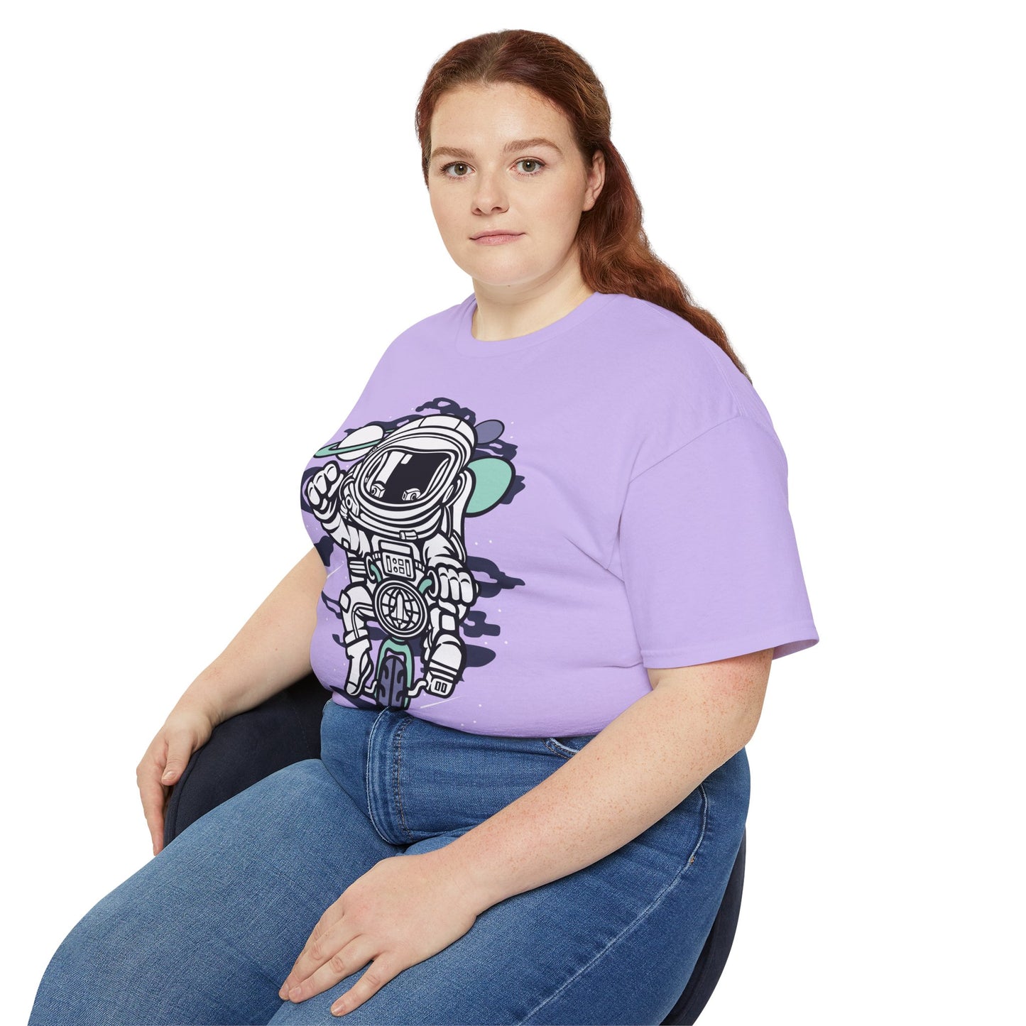 Astronaut Tee Shirt, Astronaut Graphic T‑Shirt, Cartoon Graphic T-Shirt, Art Design Shirt, Cosmos Tee Shirts 6