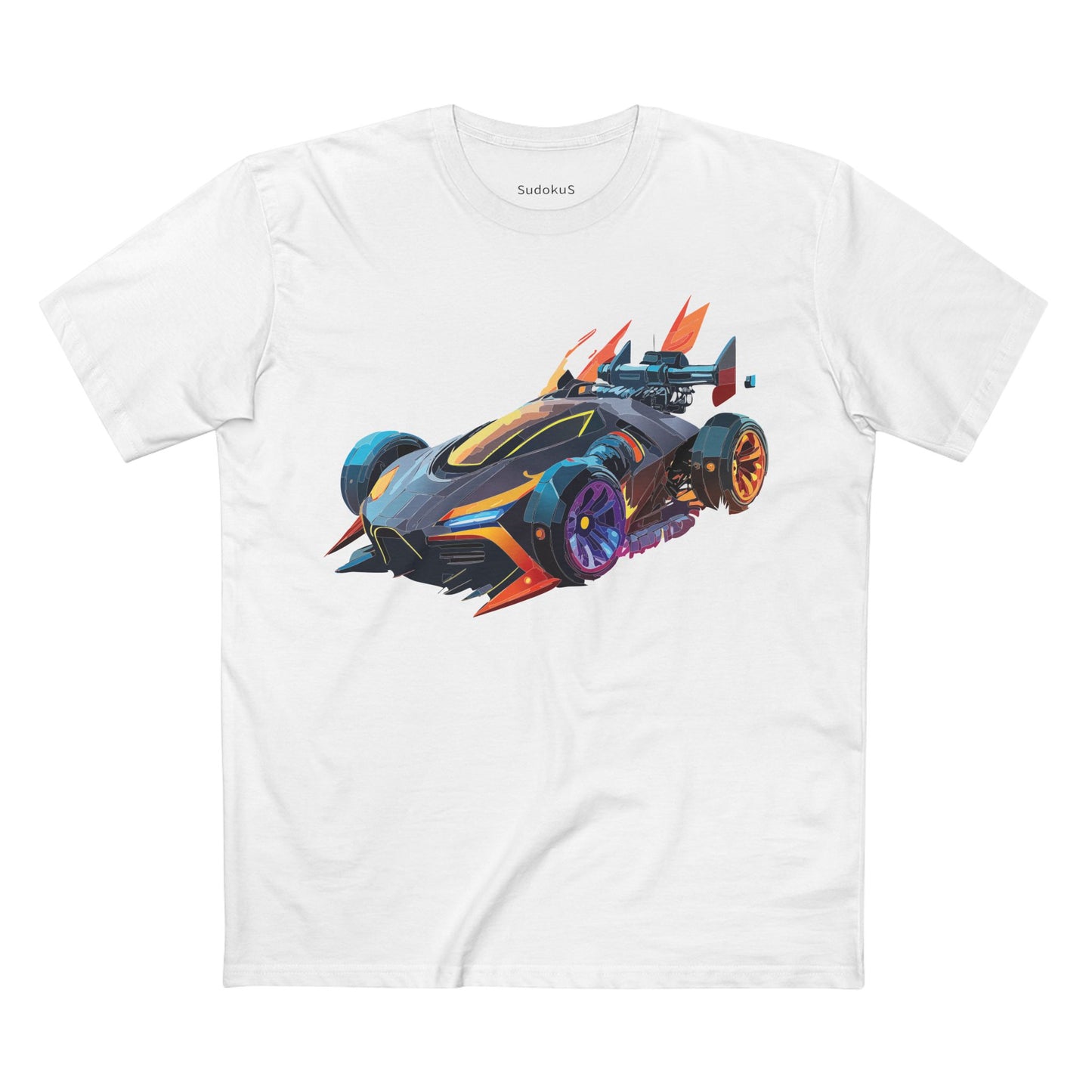 Hot Wheels Car Shirt Unisex Premium Cotton Tee With Unique Car Art Design Inspired by Speed