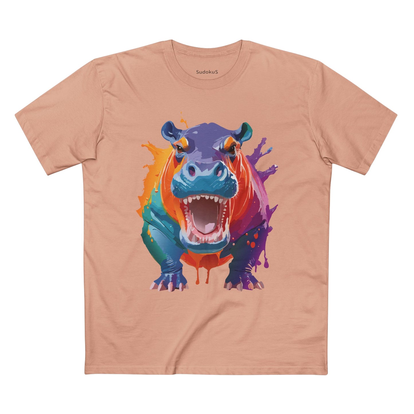 Animal Shirt, Hippo Shirt - SudokuS
