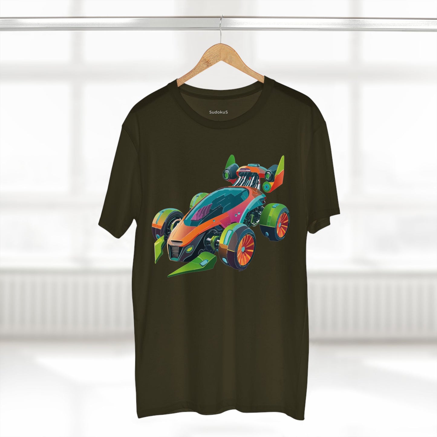 Unisex Car Shirt Hot Wheels Tee Premium Cotton Art Design Regular Fit Crew Neck Edition