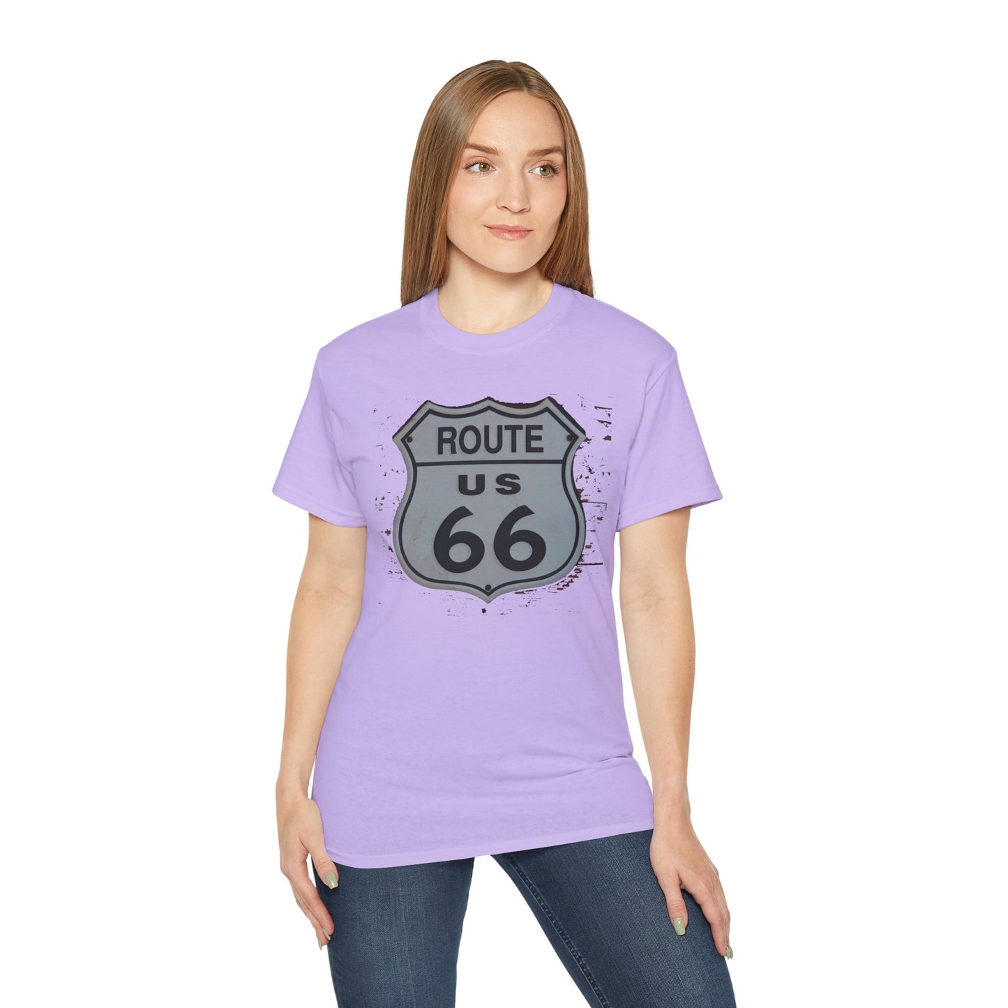 Route 66 Tee Shirt, Route 66 Graphic T‑Shirt, Vintage Graphic T-Shirt, Art Design Shirt, Route 66 US Tee Shirts