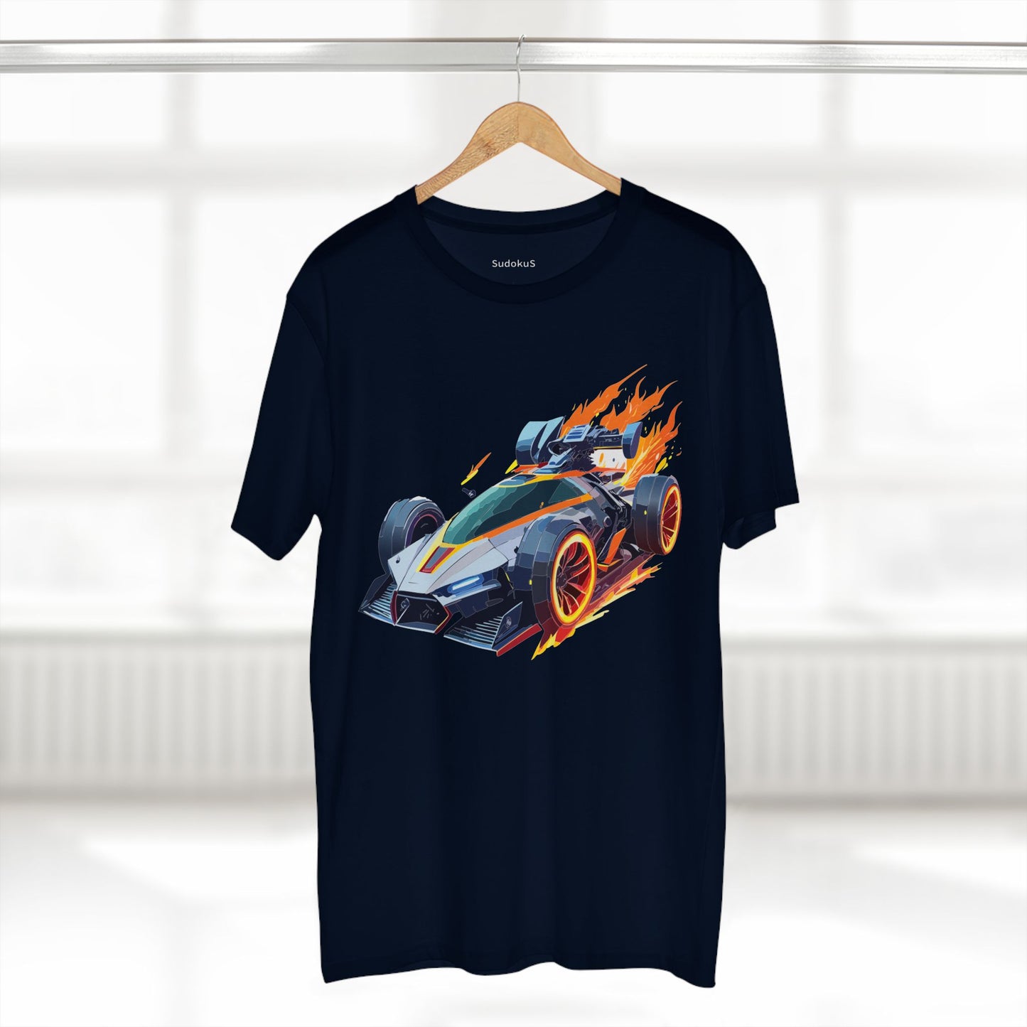 Car Shirt Hot Wheels Unisex Premium Cotton Tee With Unique Art Design Crew Neck Edition