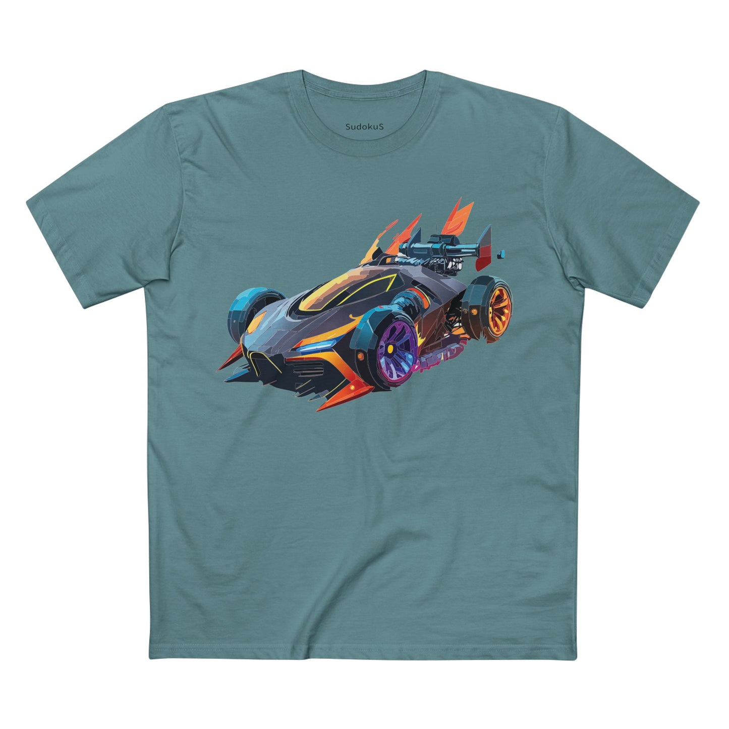 Hot Wheels Car Shirt Unisex Premium Cotton Tee With Unique Car Art Design Inspired by Speed