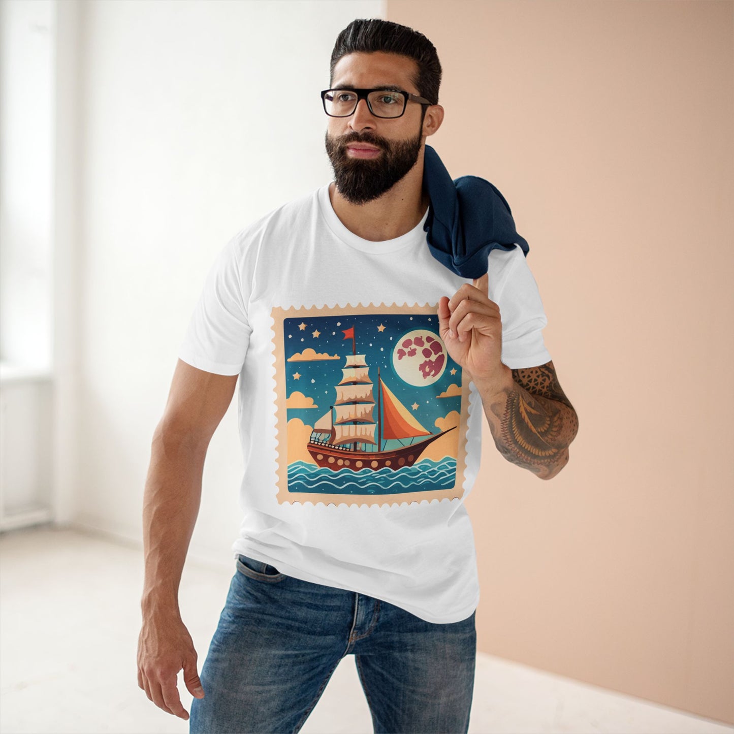 Stamp Shirt, Postage Stamp Shirt