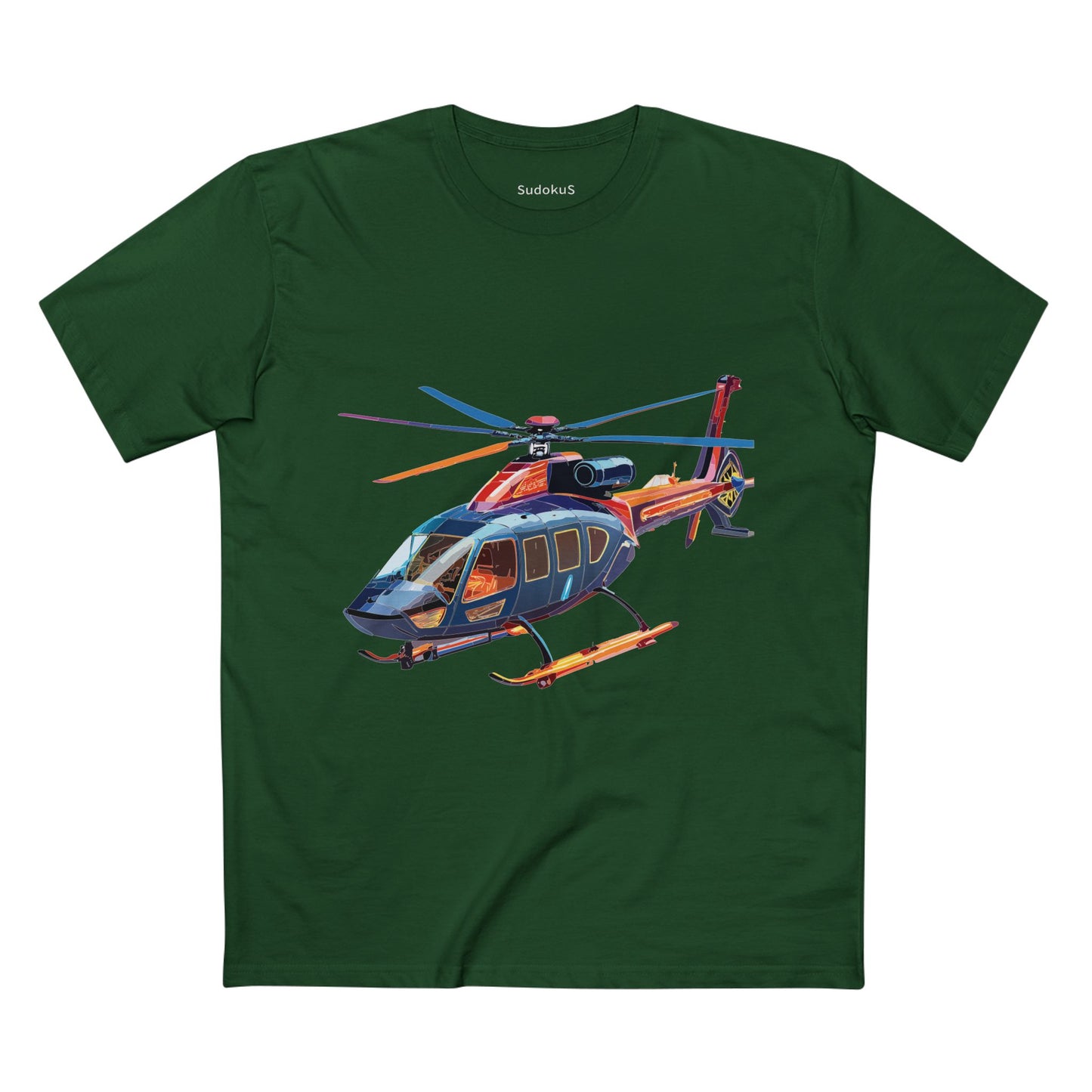 Helicopter Shirt, Chopper Shirt - SudokuS