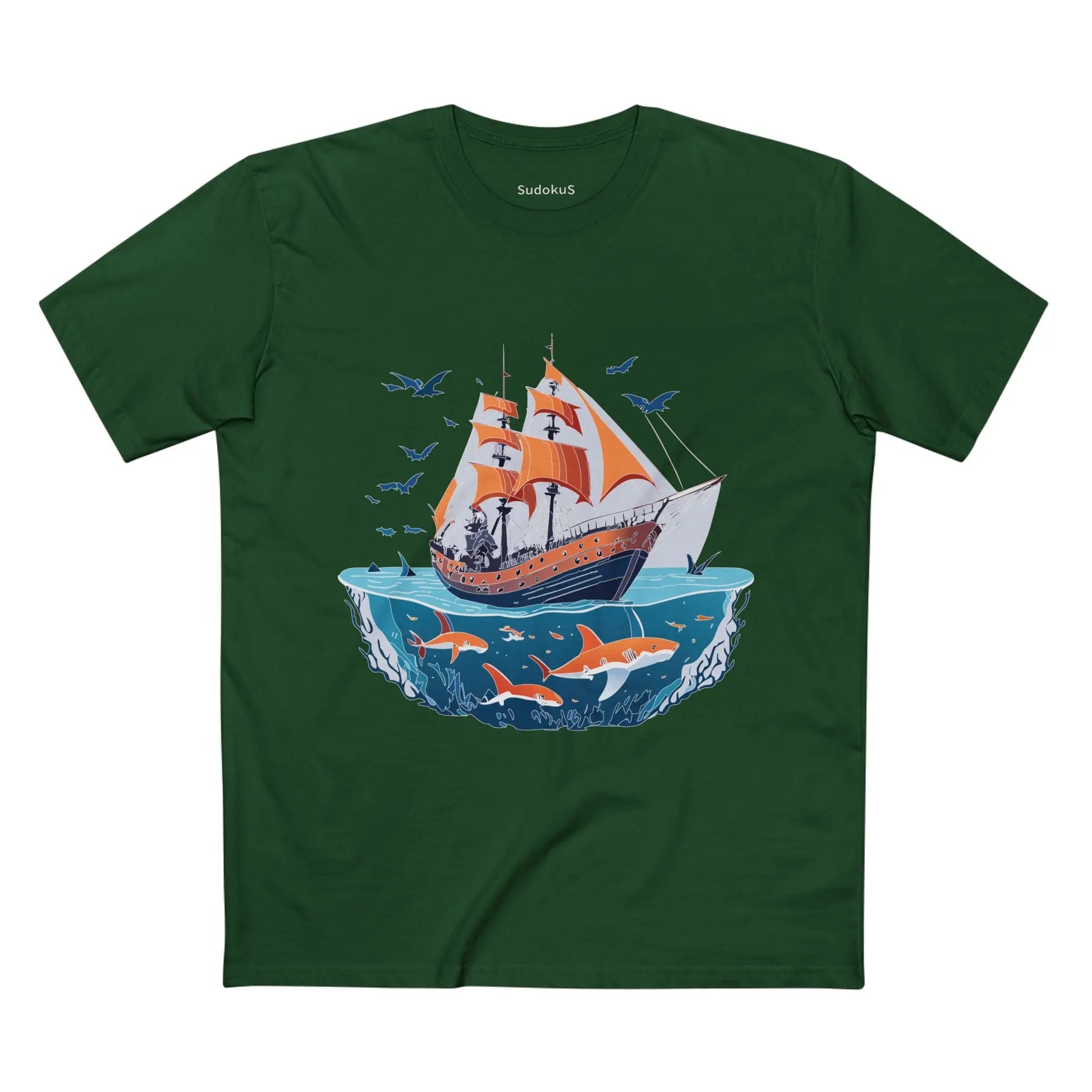Ocean Coast Shirts, Ocean Shirt - SudokuS