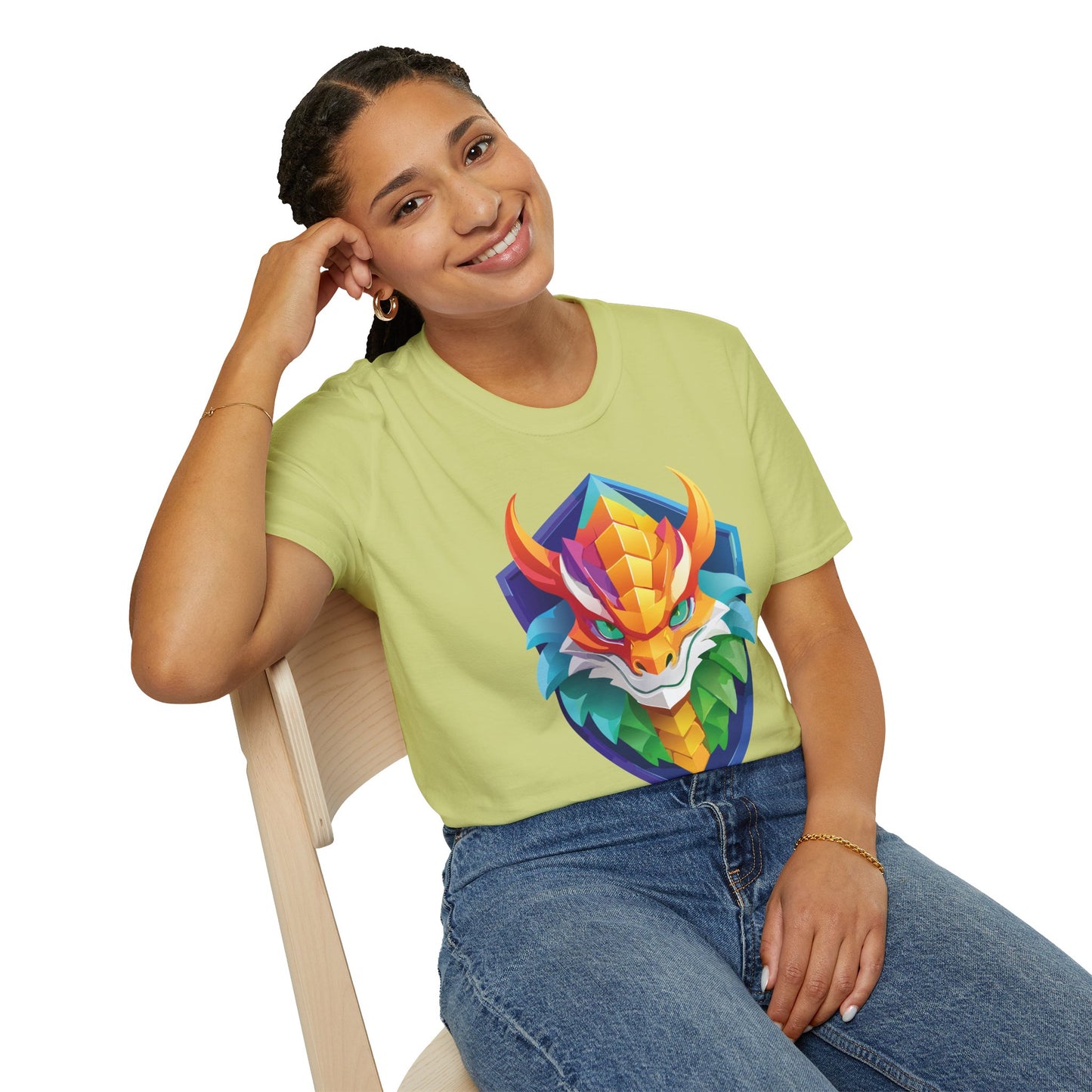 Dragon T Shirt, Dragon Shirt, Shirt with Animals, Animal Shirt