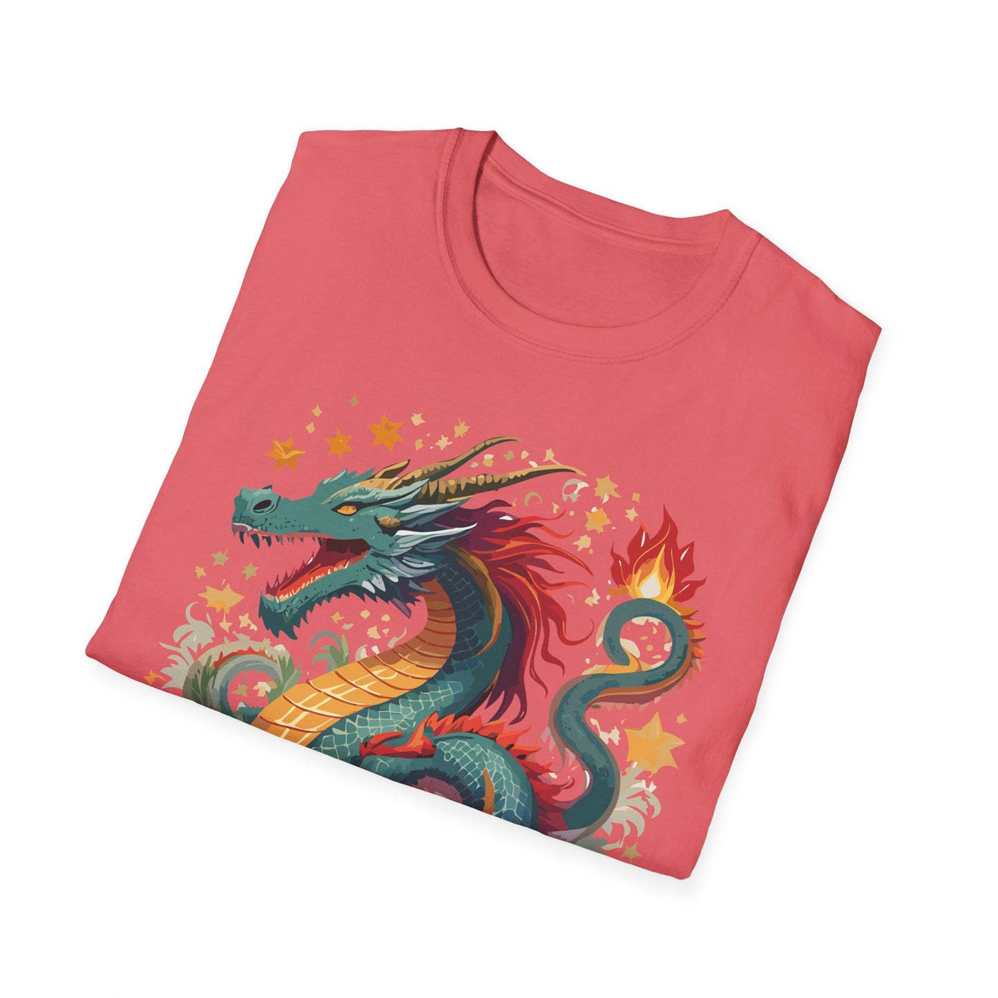 Dragon T Shirt, Dragon Shirt, Shirt with Animals, Animal Shirt