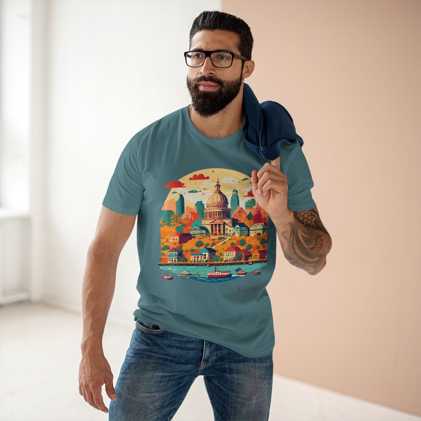 US State Shirts, Kansas Shirt