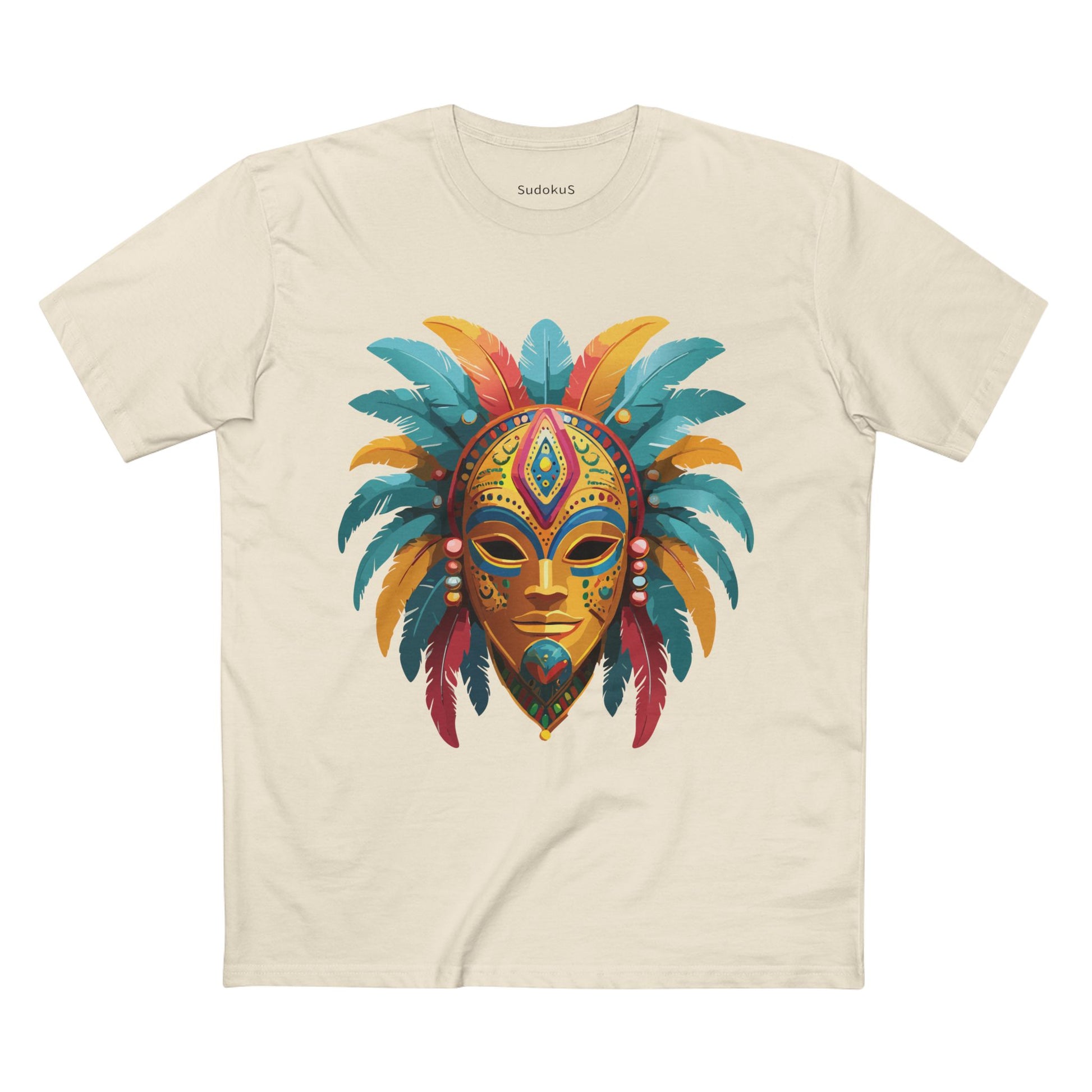 Mask Shirt, Shirt with Face - SudokuS