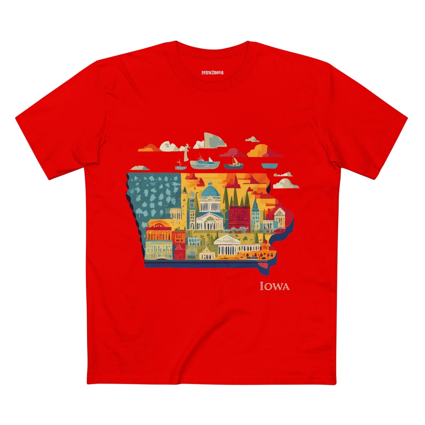 US State Shirts, Iowa Shirt