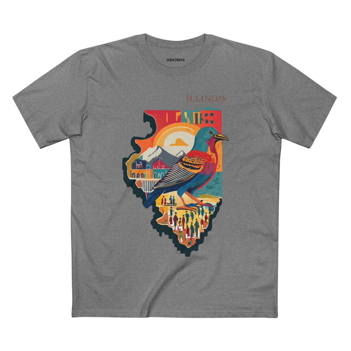 US State Shirts, Illinois Shirt