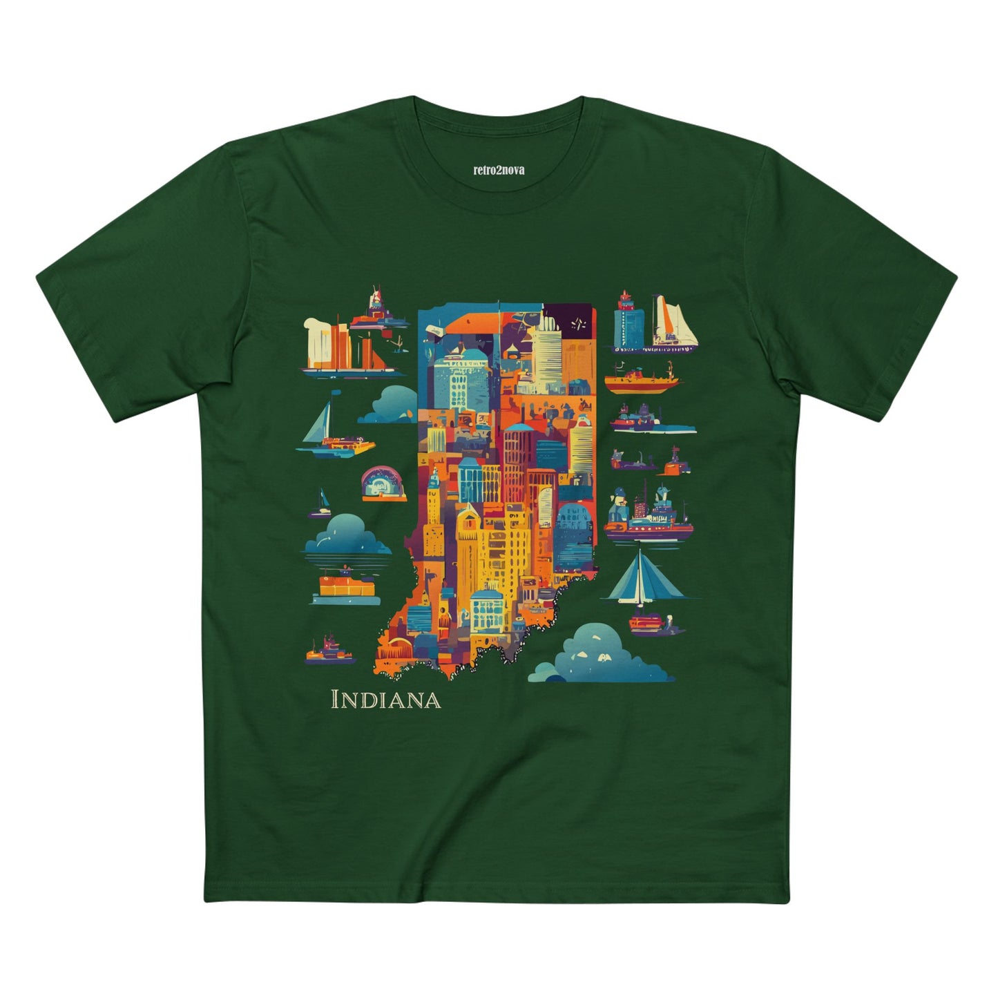 US State Shirts, Indiana Shirt