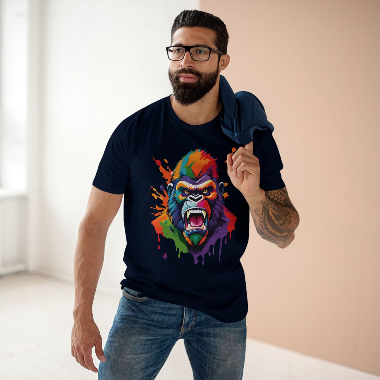 Animal Shirt, Gorilla Shirt - SudokuS