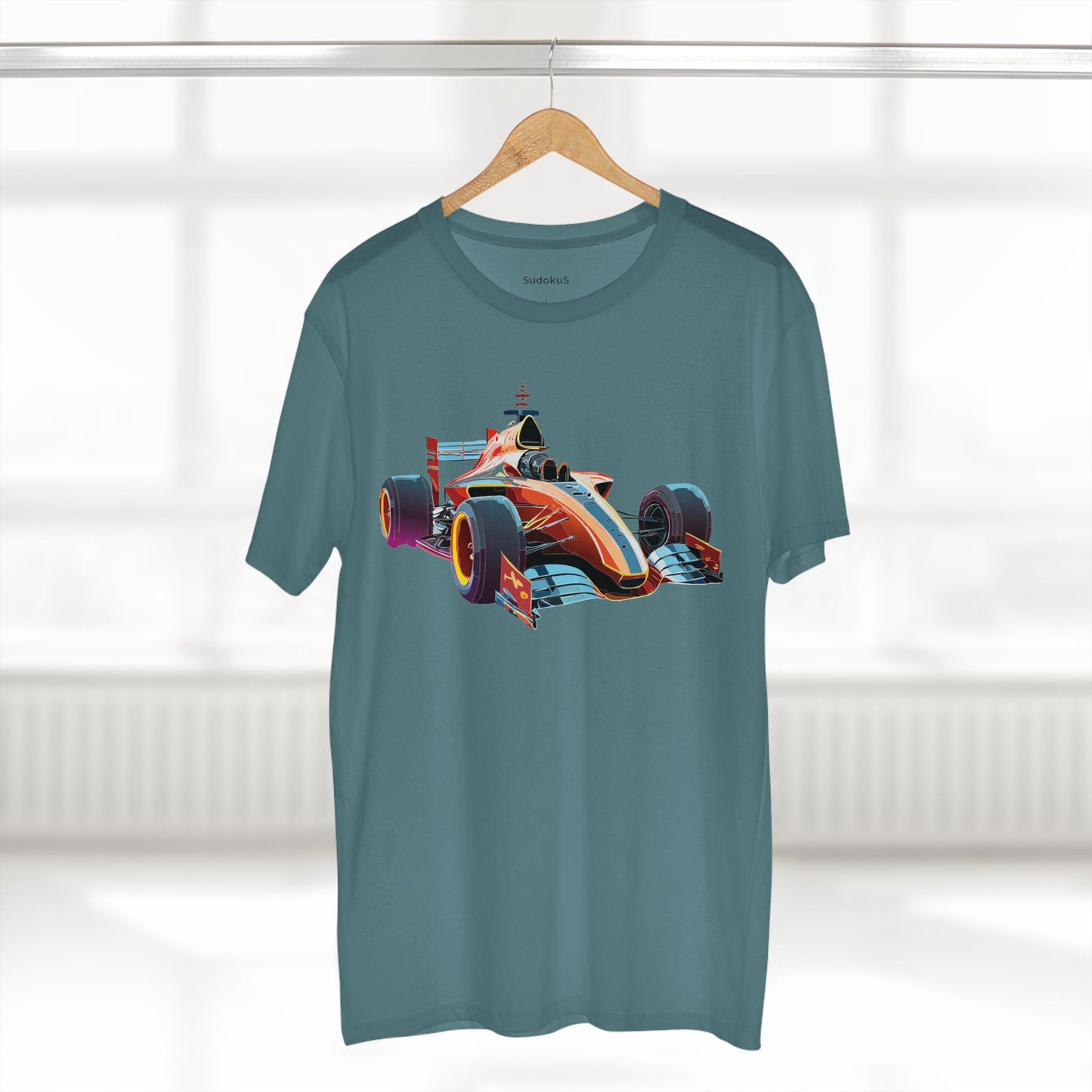 Unisex Car and Hot Wheels Shirt Premium Cotton Tee with Unique Art Design Graphic Illustration