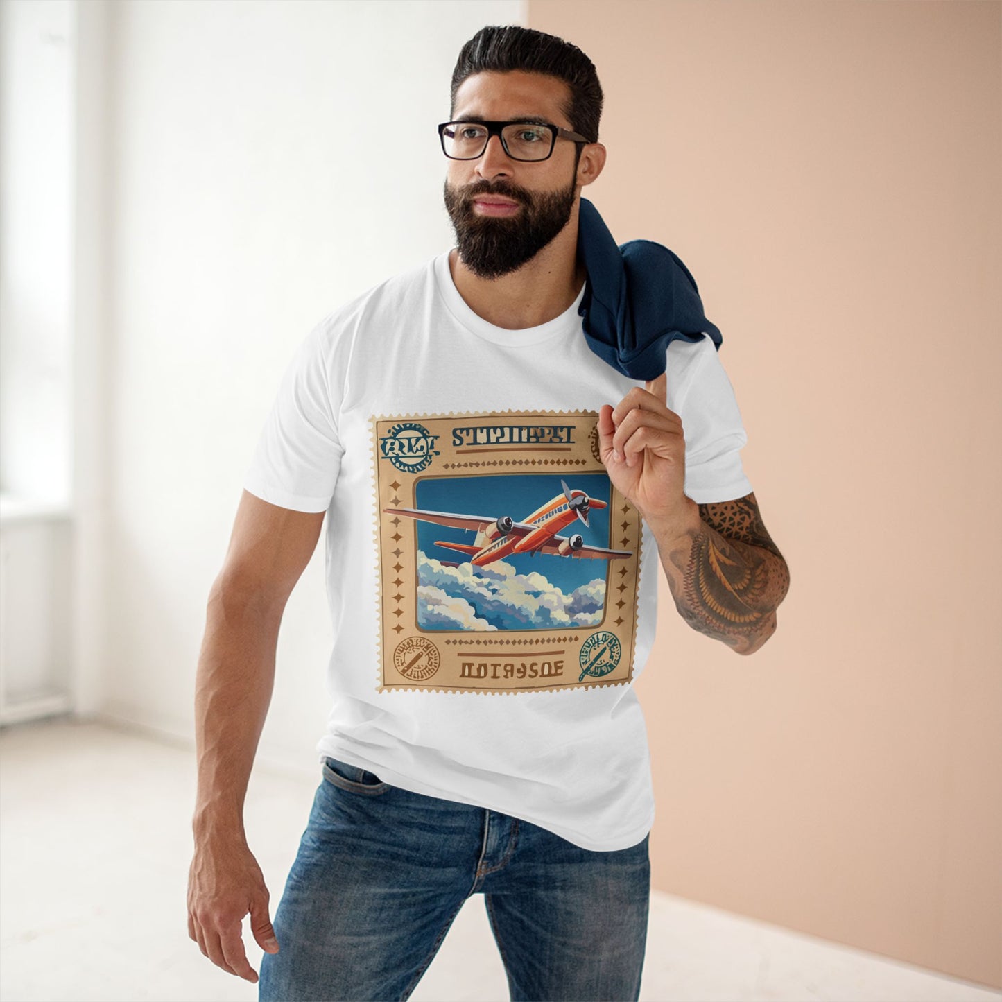 Stamp Shirt, Postage Stamp Shirt