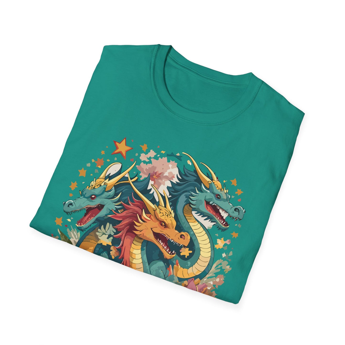 Dragon T Shirt, Dragon Shirt, Shirt with Animals, Animal Shirt