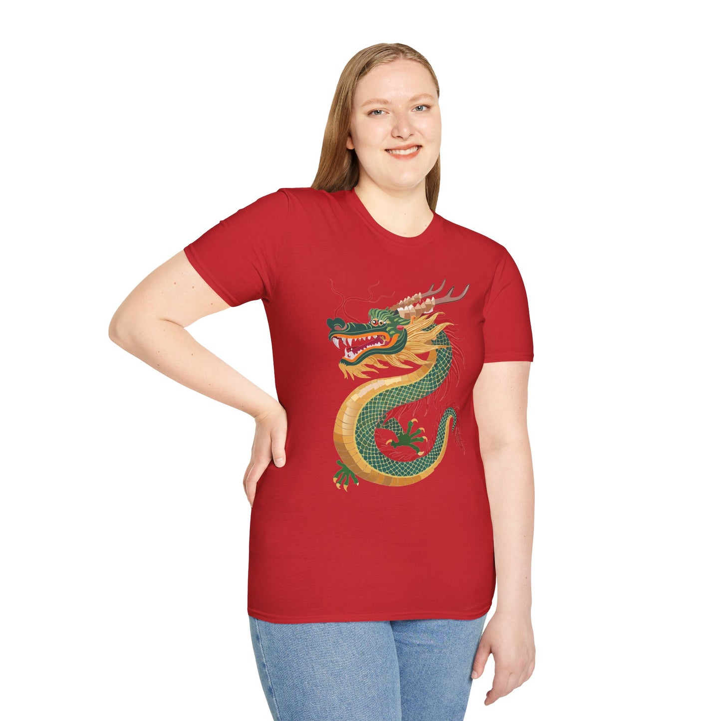Dragon T Shirt, Dragon Shirt, Shirt with Animals, Animal Shirt