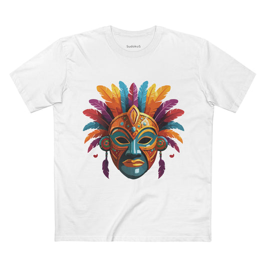 Mask Shirt, Shirt with Face - SudokuS