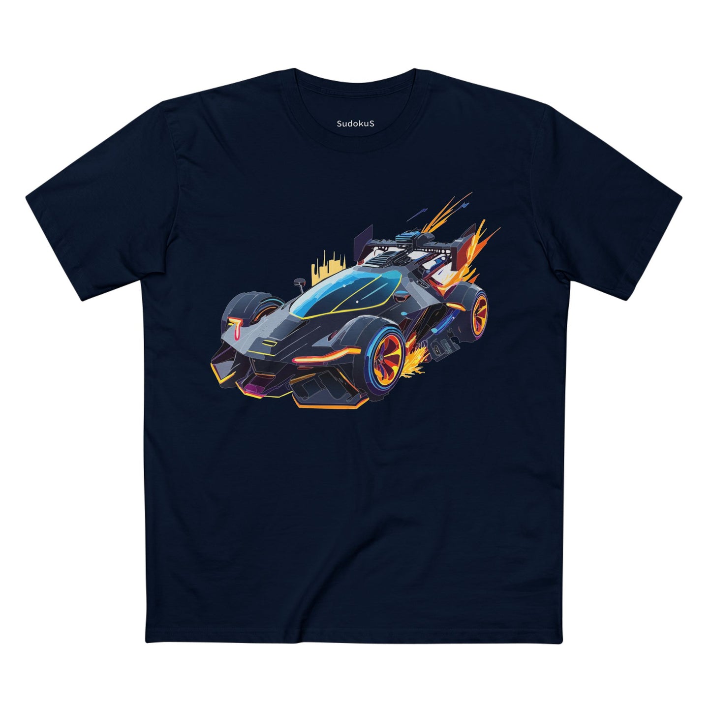 Hot Wheels Car Shirt Unisex Premium Cotton Tee With Unique Car Art Design For Everyday Wear