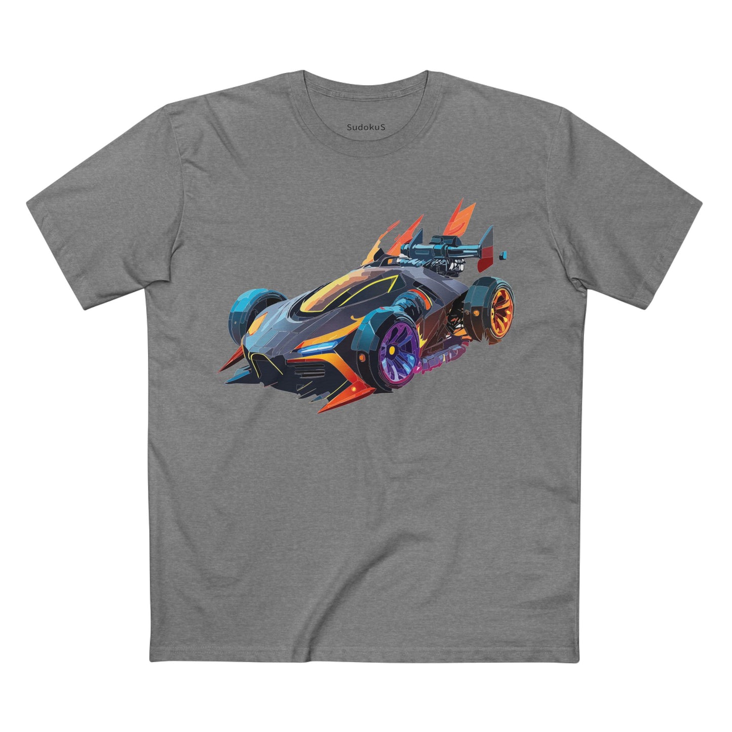 Hot Wheels Car Shirt Unisex Premium Cotton Tee With Unique Car Art Design Inspired by Speed