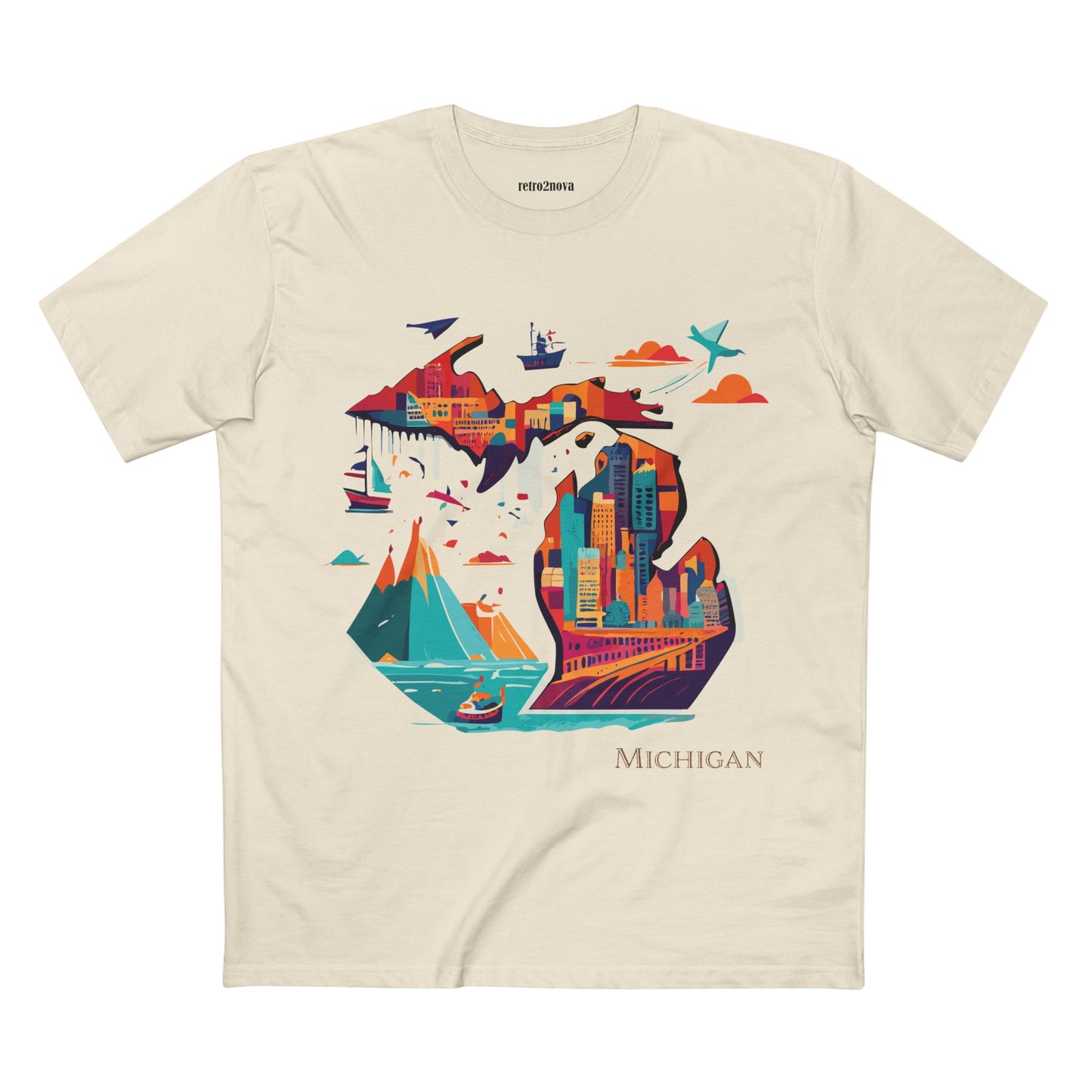 US State Shirts, Michigan Shirt