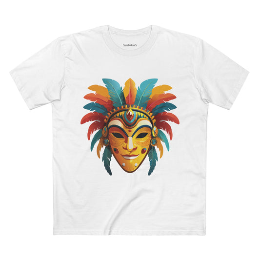 Mask Shirt, Shirt with Face - SudokuS