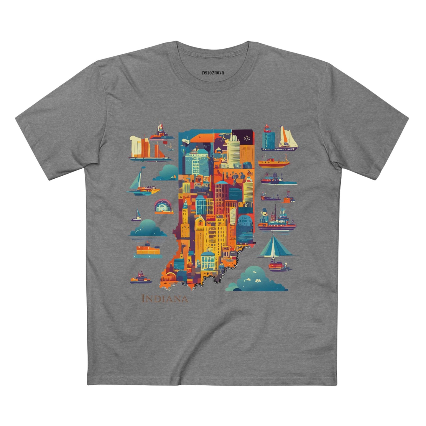 US State Shirts, Indiana Shirt