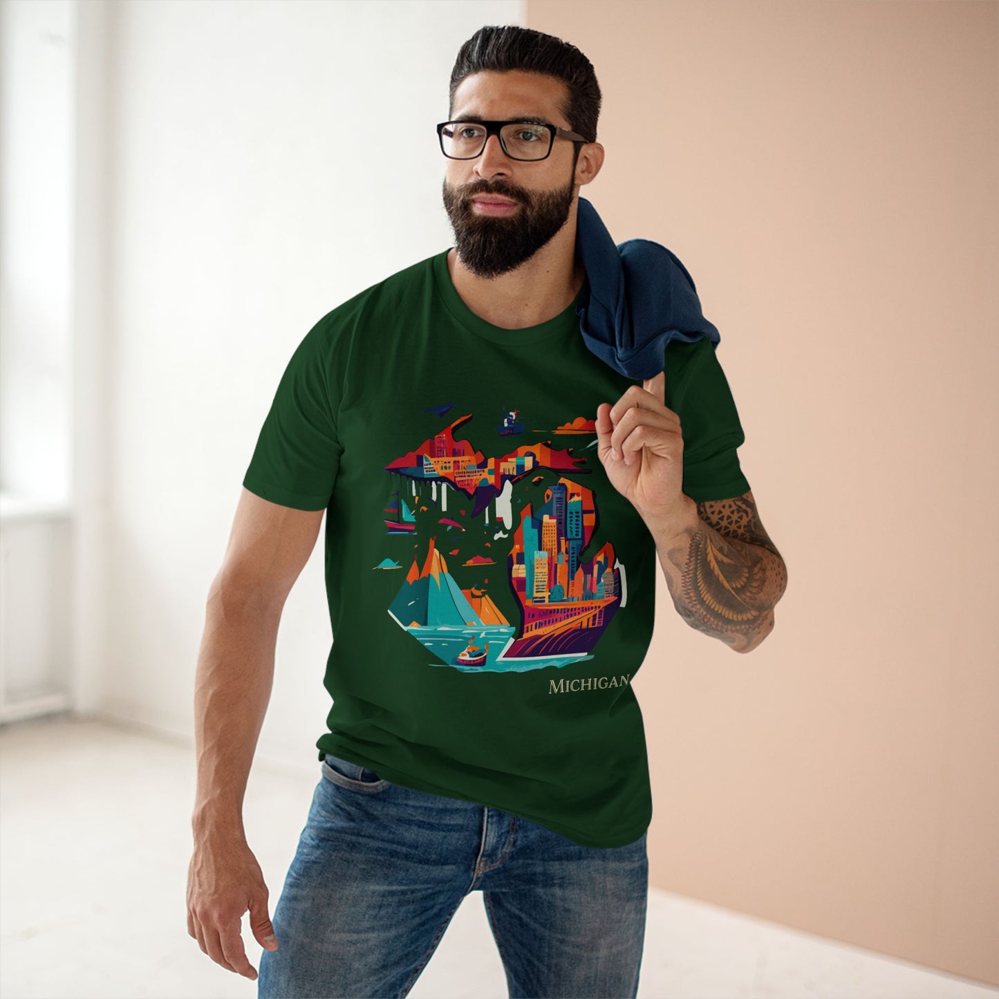 US State Shirts, Michigan Shirt