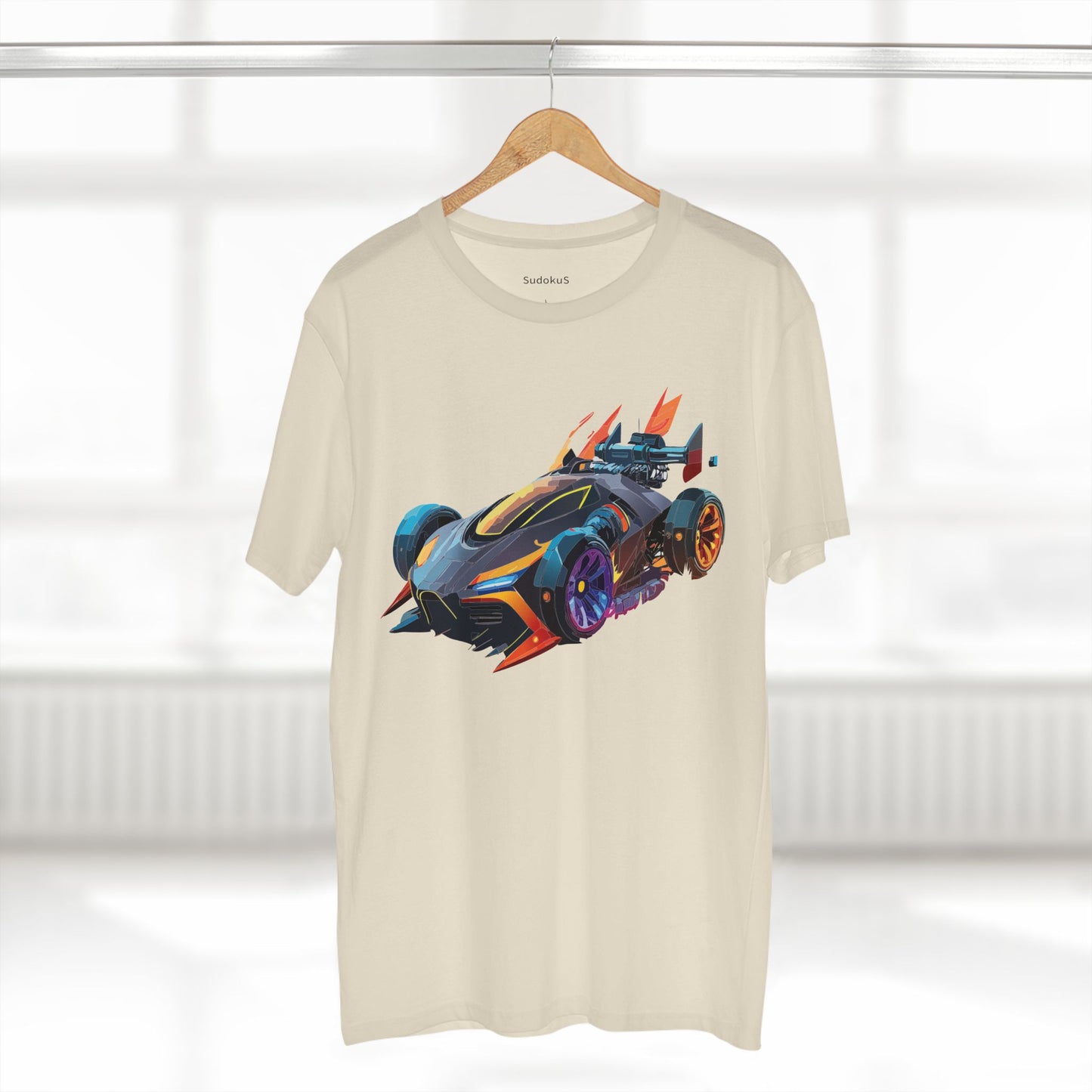 Hot Wheels Car Shirt Unisex Premium Cotton Tee With Unique Car Art Design Inspired by Speed