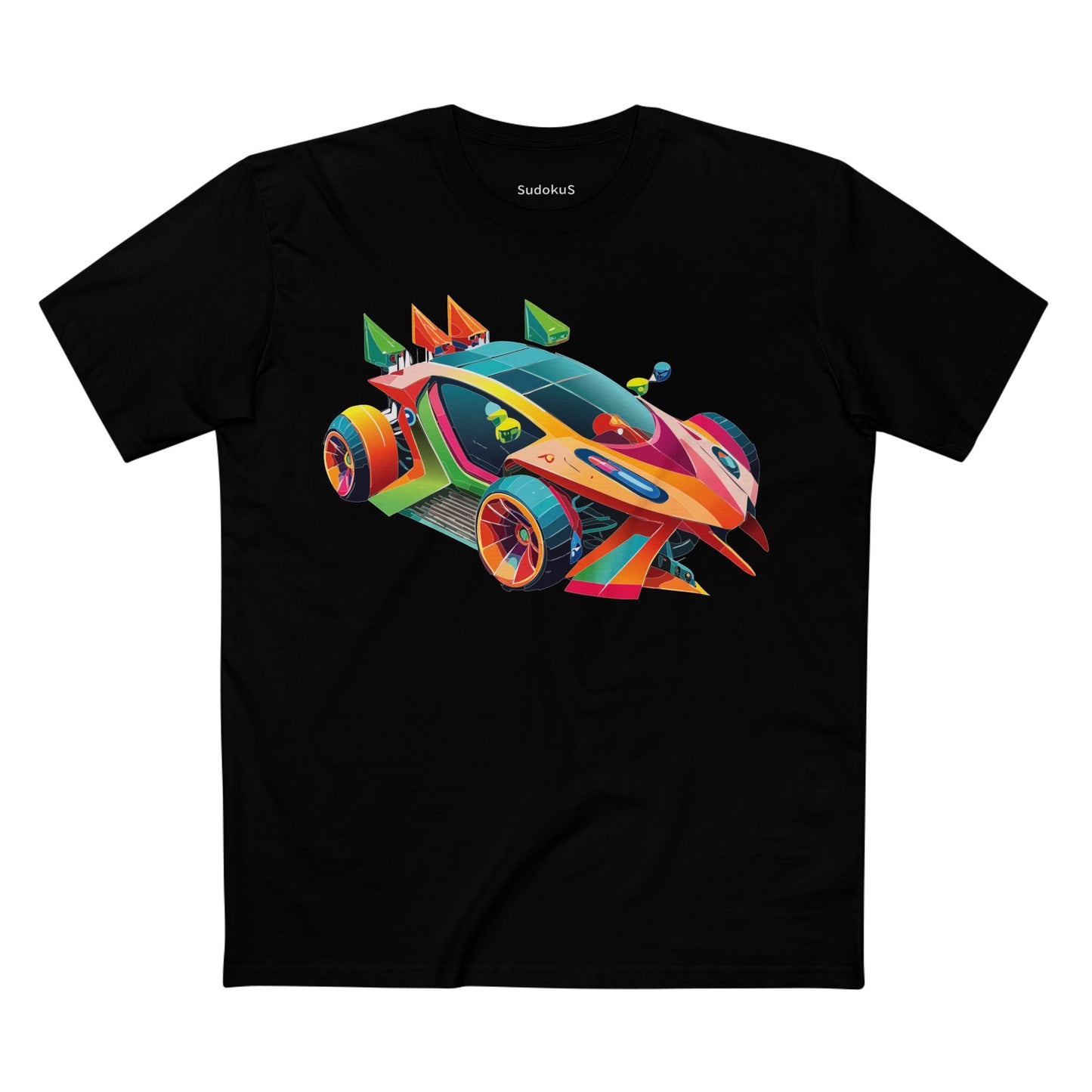 Unisex Hot Wheels Car Shirt Premium Cotton Tee With Unique Art Design Regular Fit Crew Neck Comfort