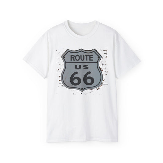 Route 66 Tee Shirt, Route 66 Graphic T‑Shirt, Vintage Graphic T-Shirt, Art Design Shirt, Route 66 US Tee Shirts