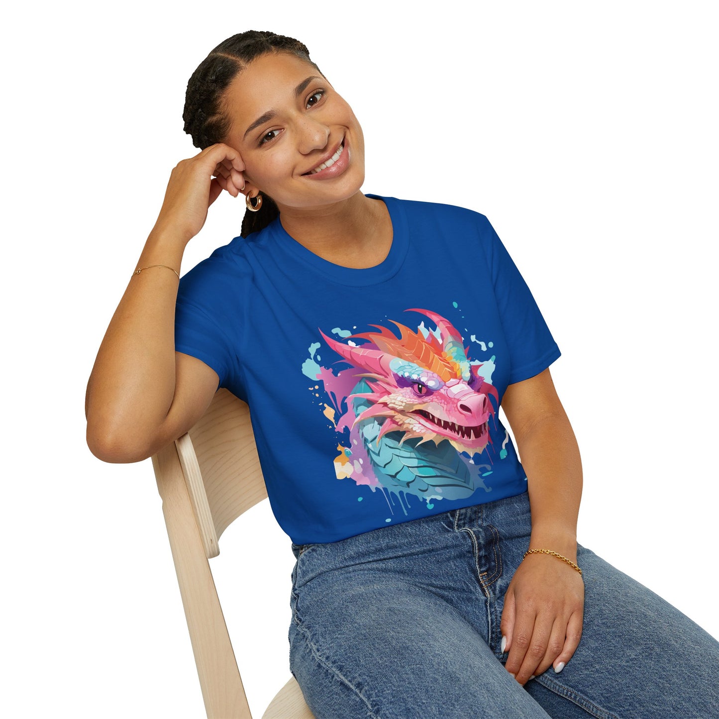 Dragon T Shirt, Dragon Shirt, Shirt with Animals, Animal Shirt