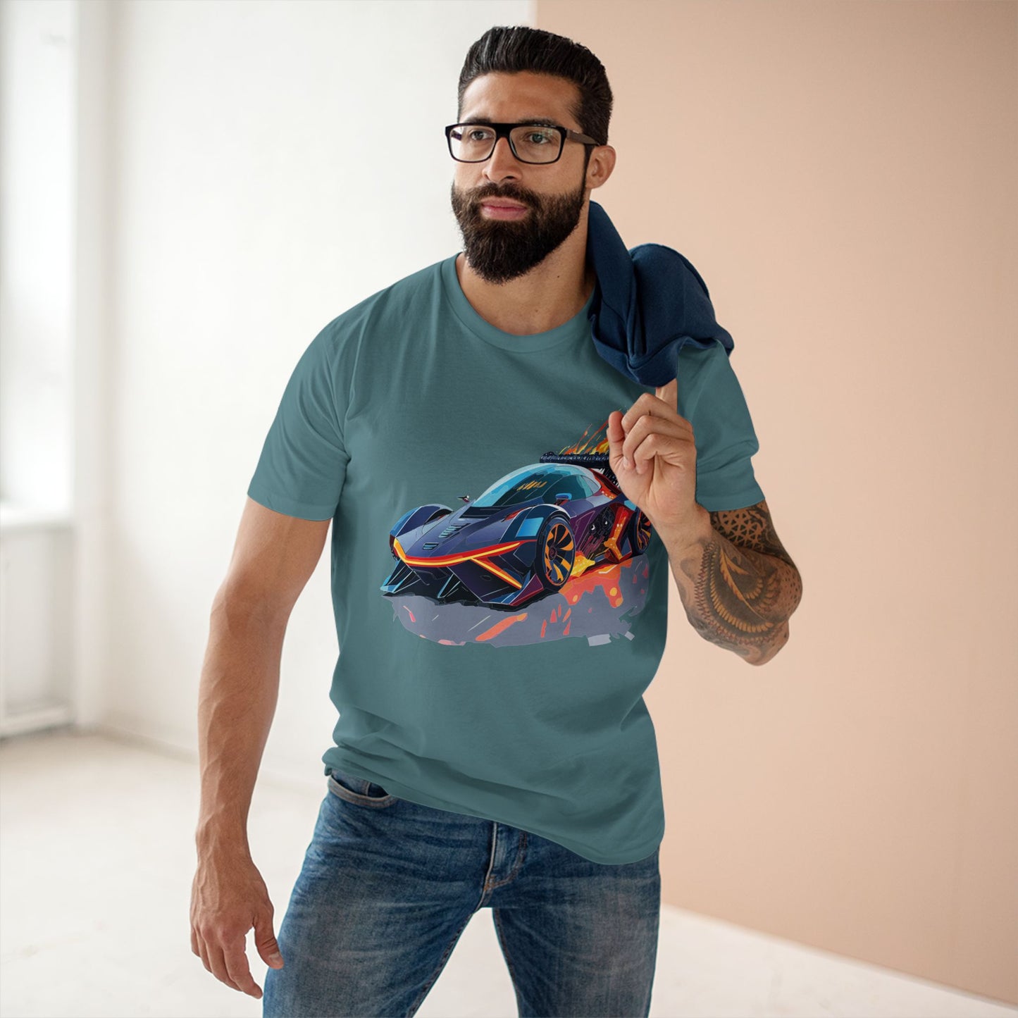 Hot Wheels Car Shirt Unisex Premium Cotton Tee With Unique Car Art Design For Fans