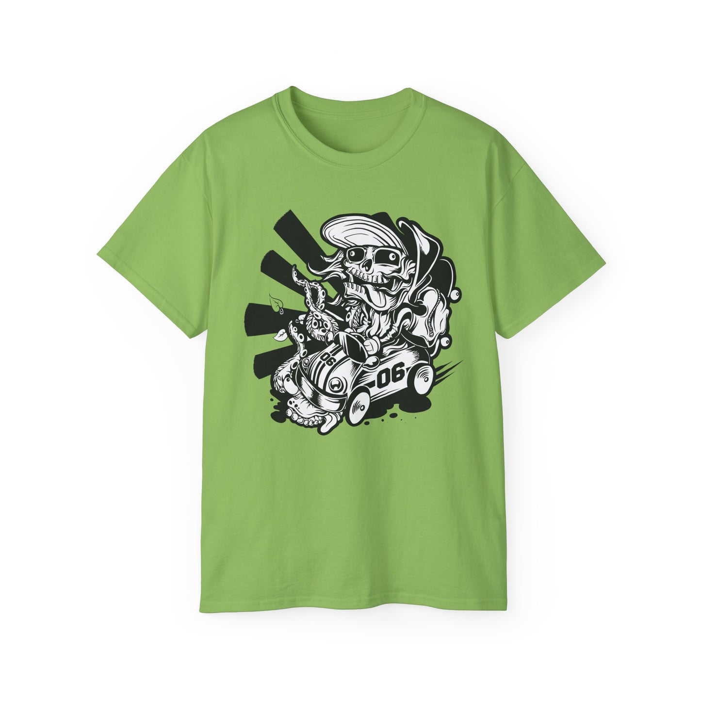 Skull Tee Shirt, Skull Graphic T‑Shirt, Cartoon Graphic T-Shirt, Art Design Shirt, Skull Tee Shirts