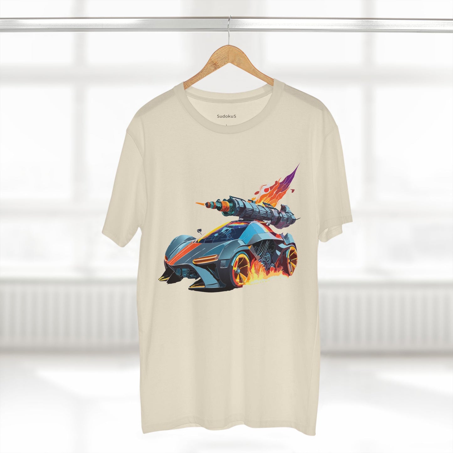 Hot Wheels Car Shirt Unisex Premium Cotton Tee Unique Art Design Preshrunk Regular Fit Crew Neck