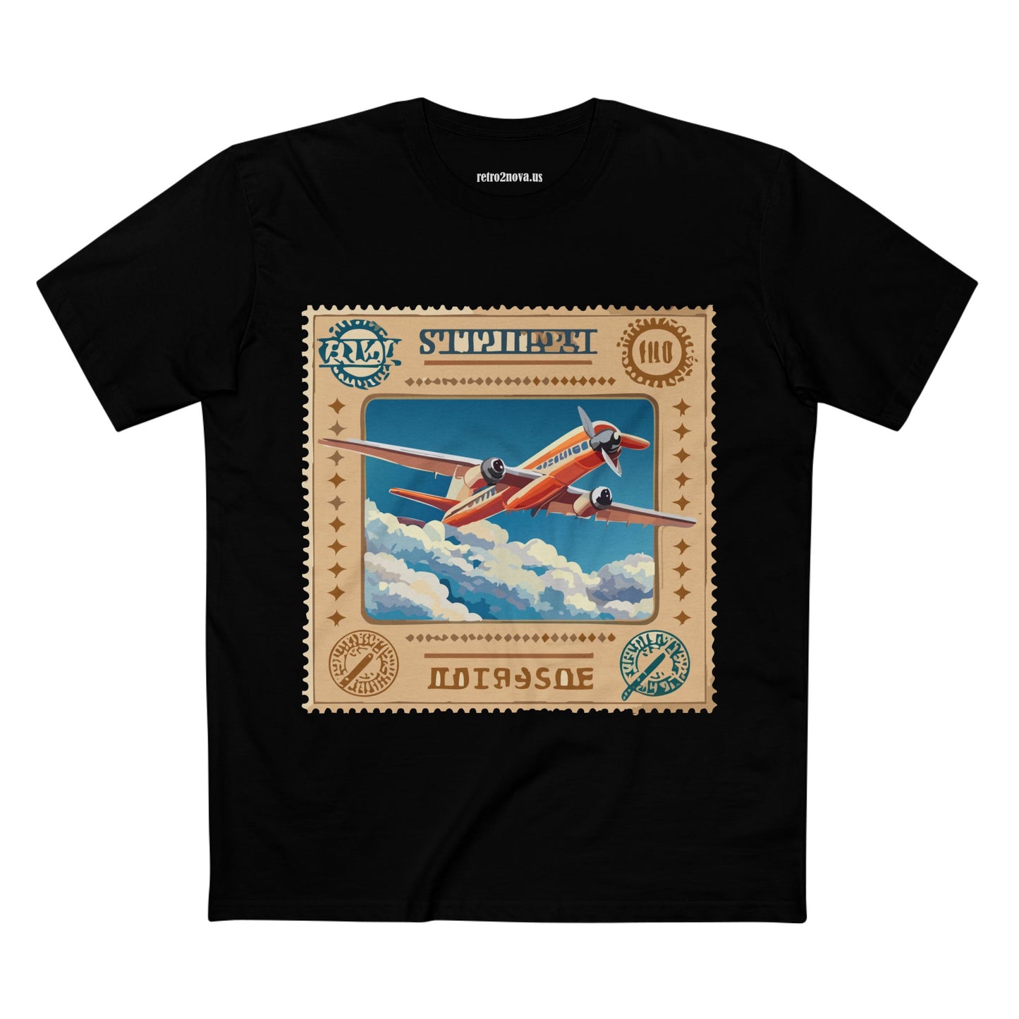 Stamp Shirt, Postage Stamp Shirt