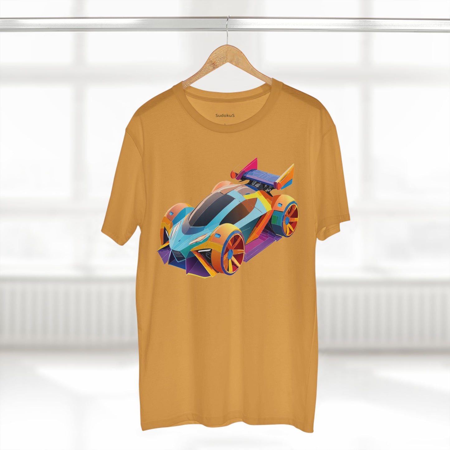 Hot Wheels Car Shirt Unisex Premium Cotton Tee With Unique Car Art Design Preshrunk