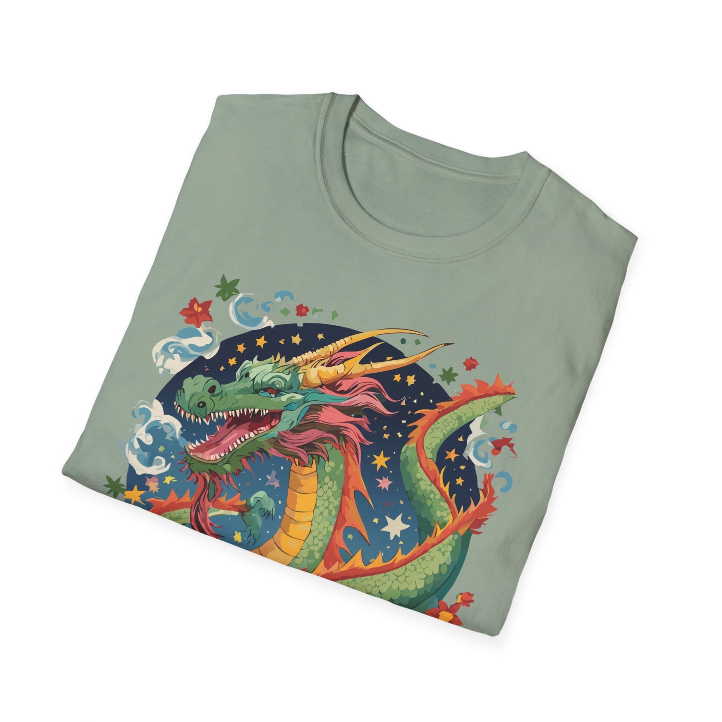 Dragon T Shirt, Dragon Shirt, Shirt with Animals, Animal Shirt