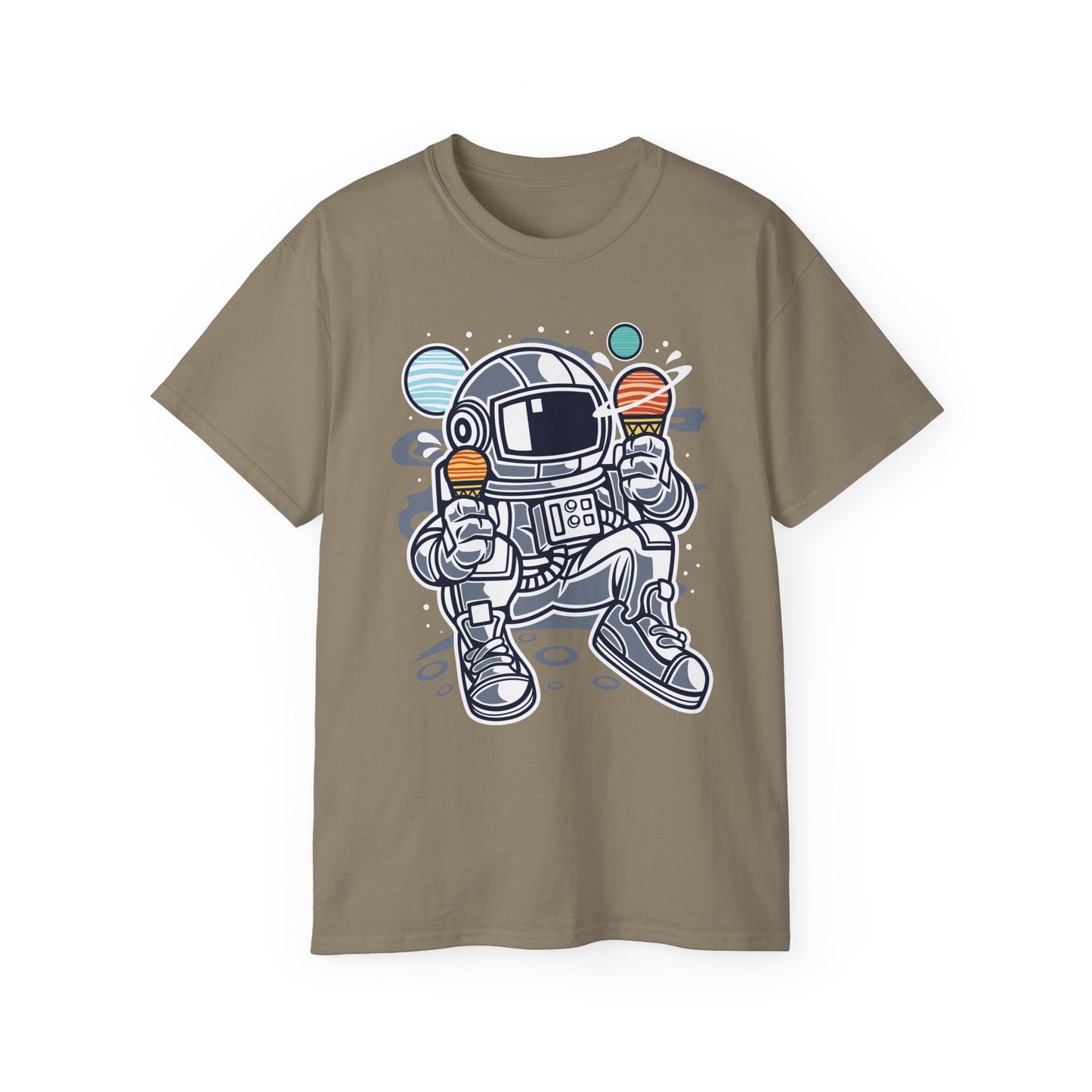 Astronaut Tee Shirt, Astronaut Graphic T‑Shirt, Cartoon Graphic T-Shirt, Art Design Shirt, Cosmos Tee Shirts